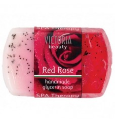 Victoria Beauty  Глицеринов сапун червена роза 70 гр